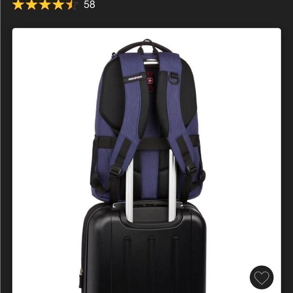 New With Tags Swissgear Navy 18" Laptop backpack - Picture 9 of 12